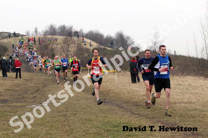 Senior Men's race, North East Harrier League, Wrekerton, Gateshead.